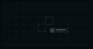 Neues Logo für sail4oxygen, zeigt zwei diagonal verbundene Rechtecke, ähnlich einem Sauerstoffmolekül.