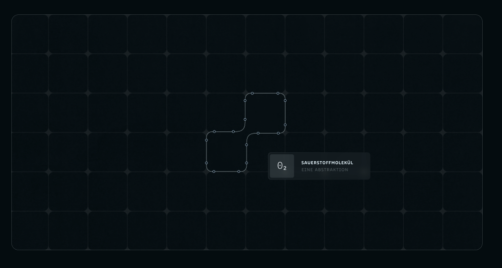 Neues Logo für sail4oxygen, zeigt zwei diagonal verbundene Rechtecke, ähnlich einem Sauerstoffmolekül.